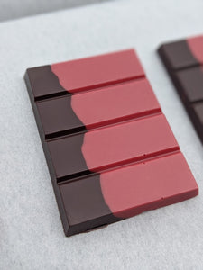 Fraise- Dark Chocolate Bar